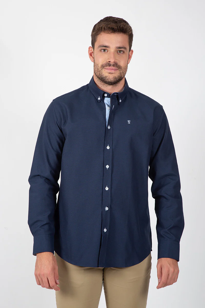 Camisa oxford Marino - Image 5