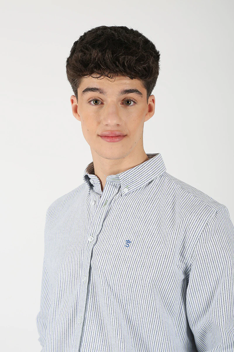 Camisa Rayas Marino - Image 2