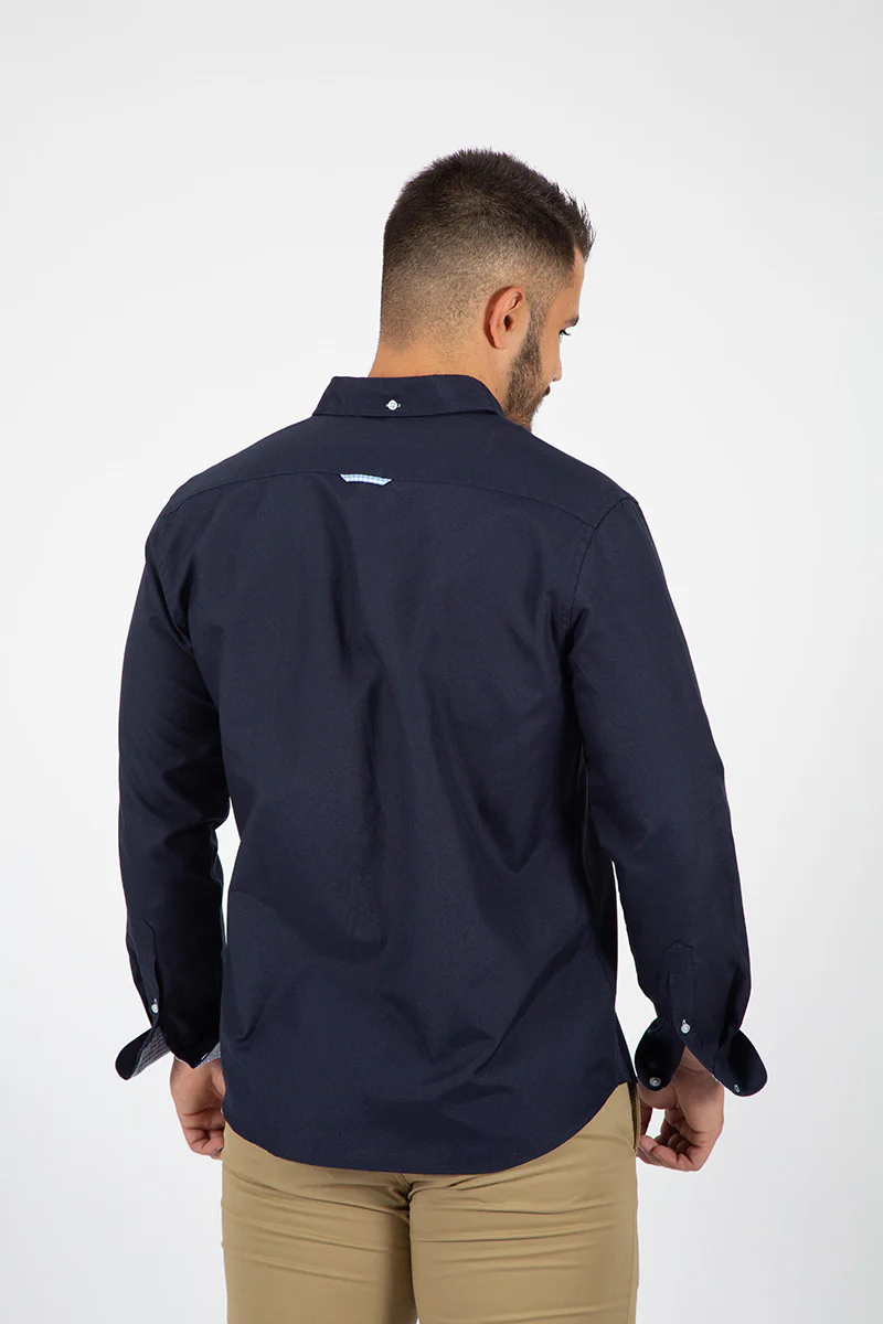 Camisa oxford Marino - Image 6