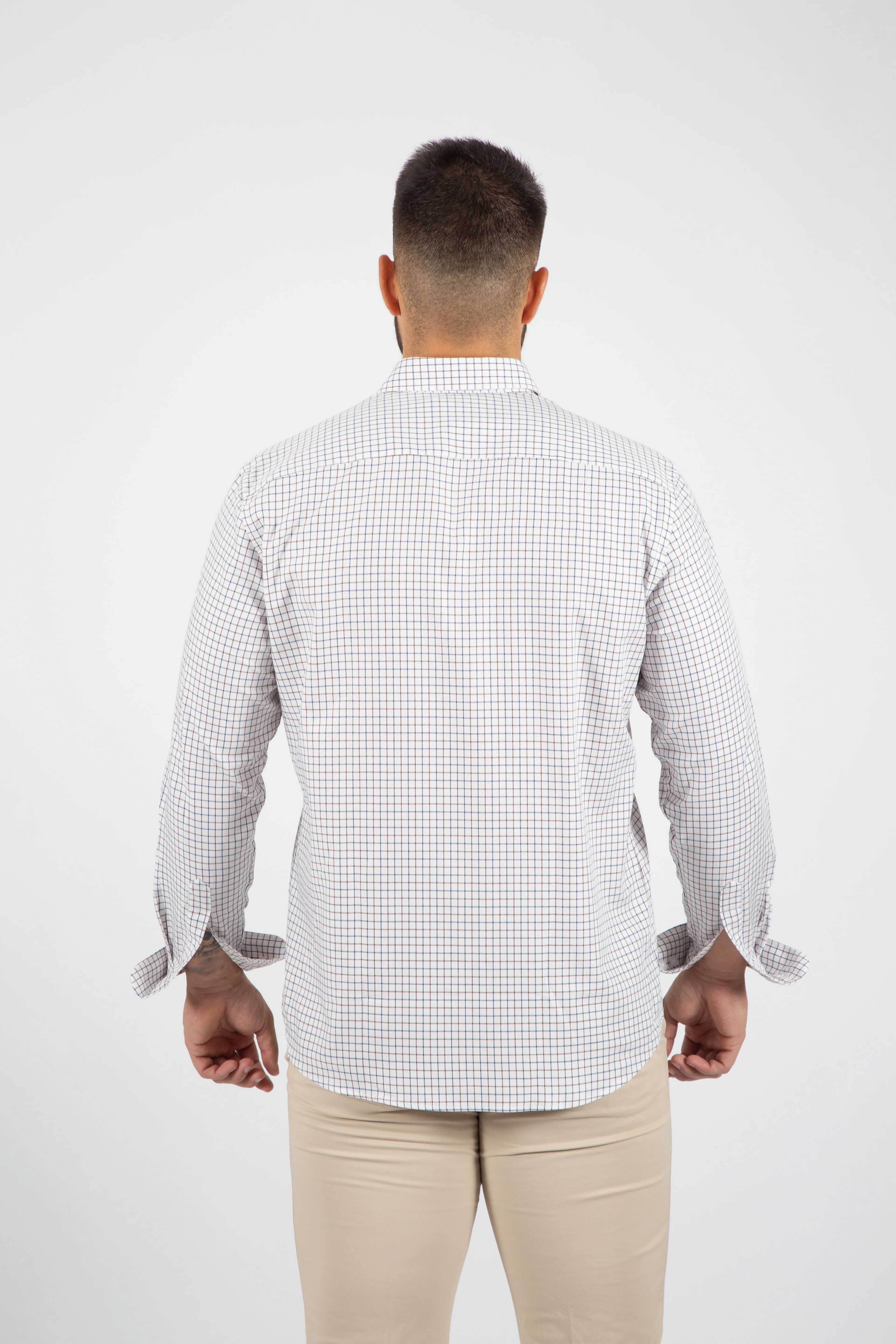 Camisa cuadro Marino rojo - Image 5