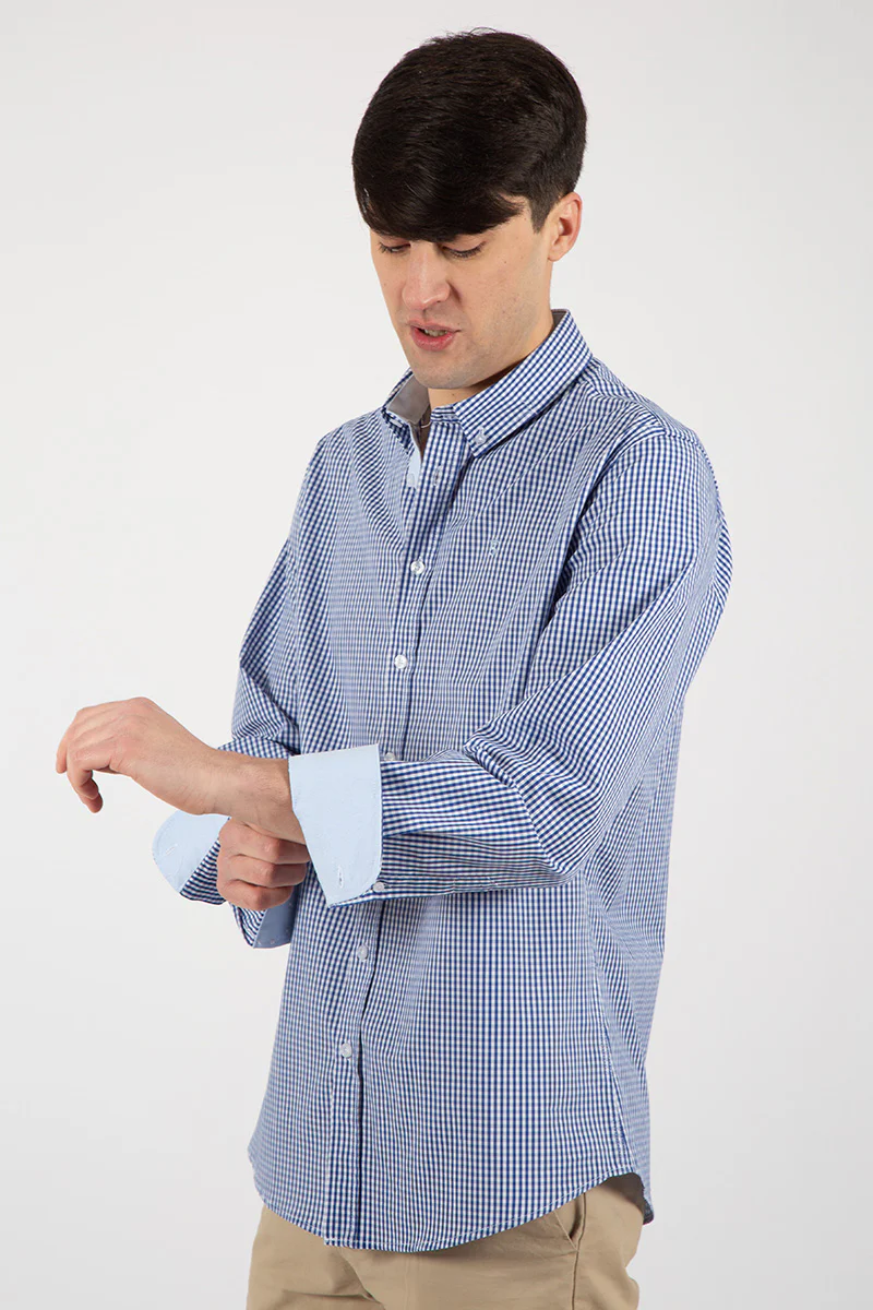 Camisa cuadro Marino - Image 3
