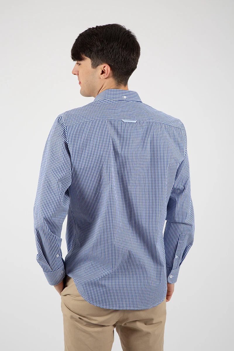 Camisa cuadro Marino - Image 7