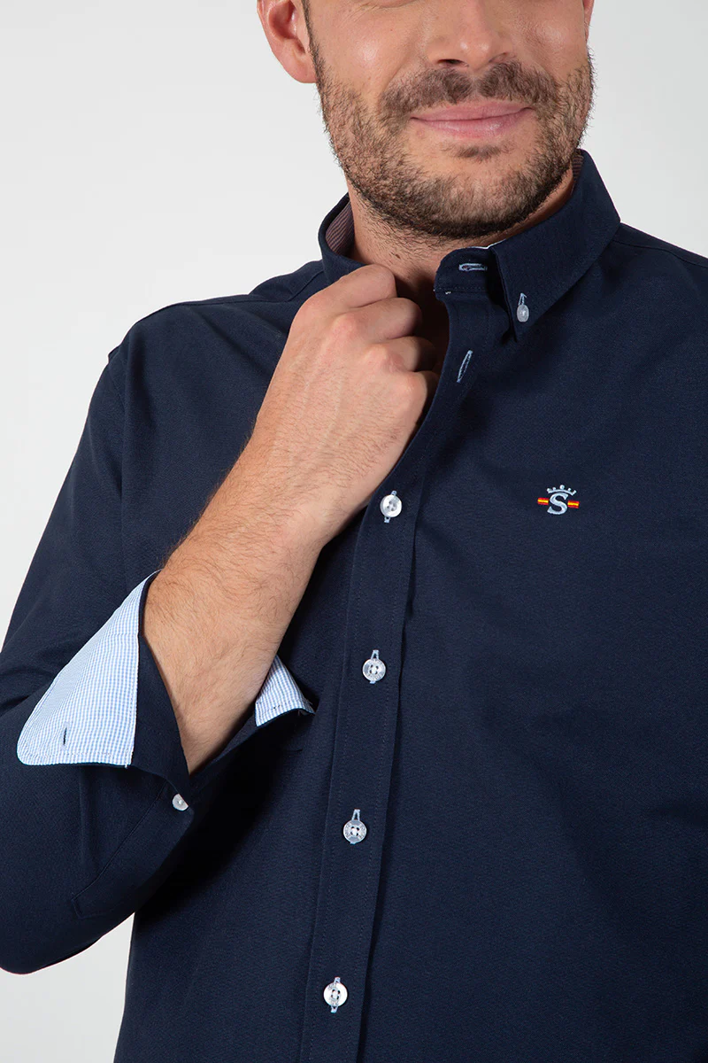 Camisa oxford Marino - Image 2