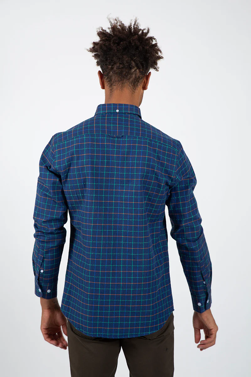 Camisa cuadros marino Multicolor - Image 5