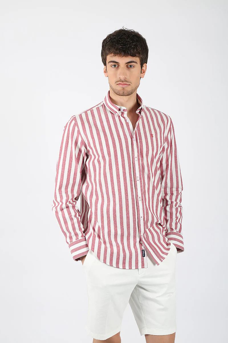Camisa Rayas Rojo - Image 6