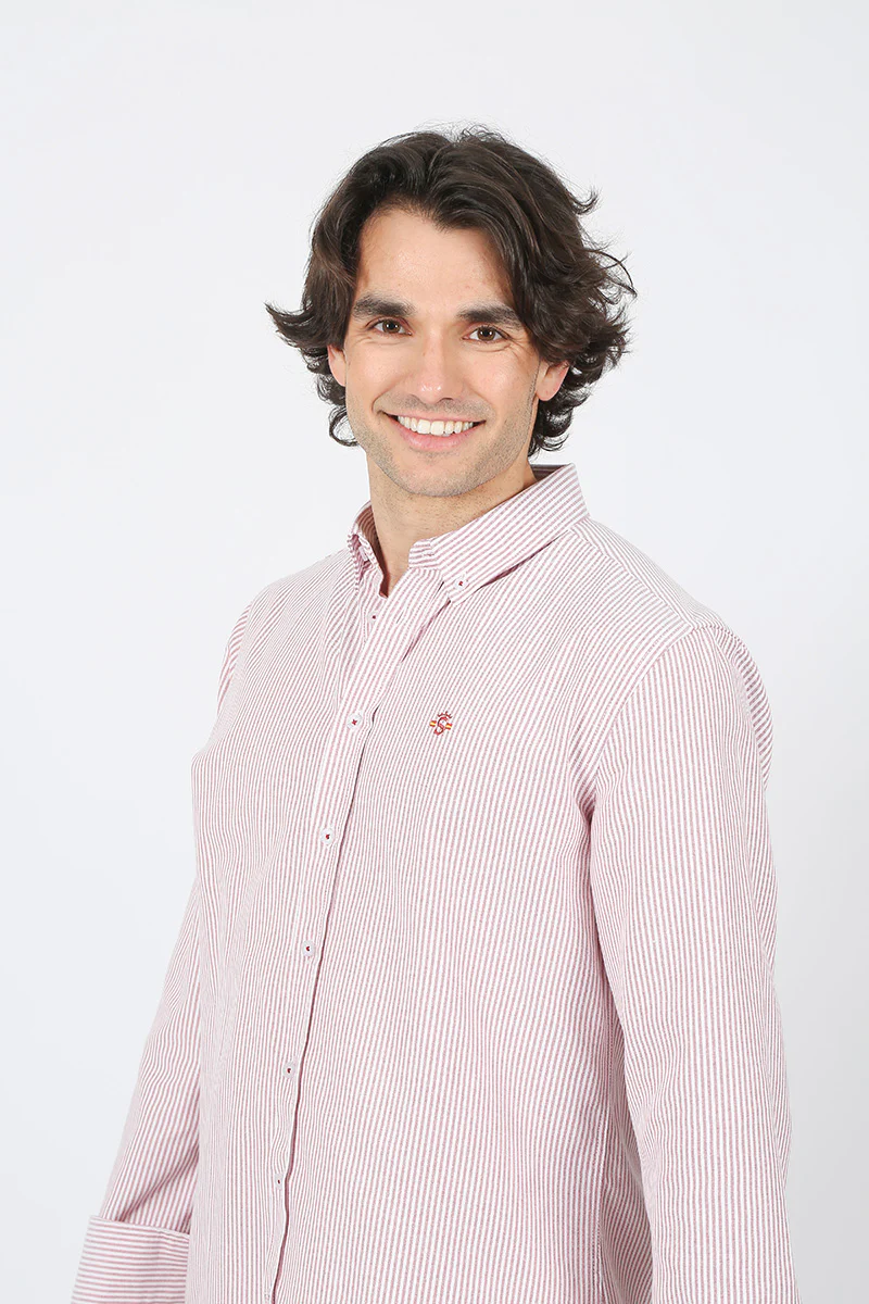 Camisa Oxford Raya Roja - Image 3