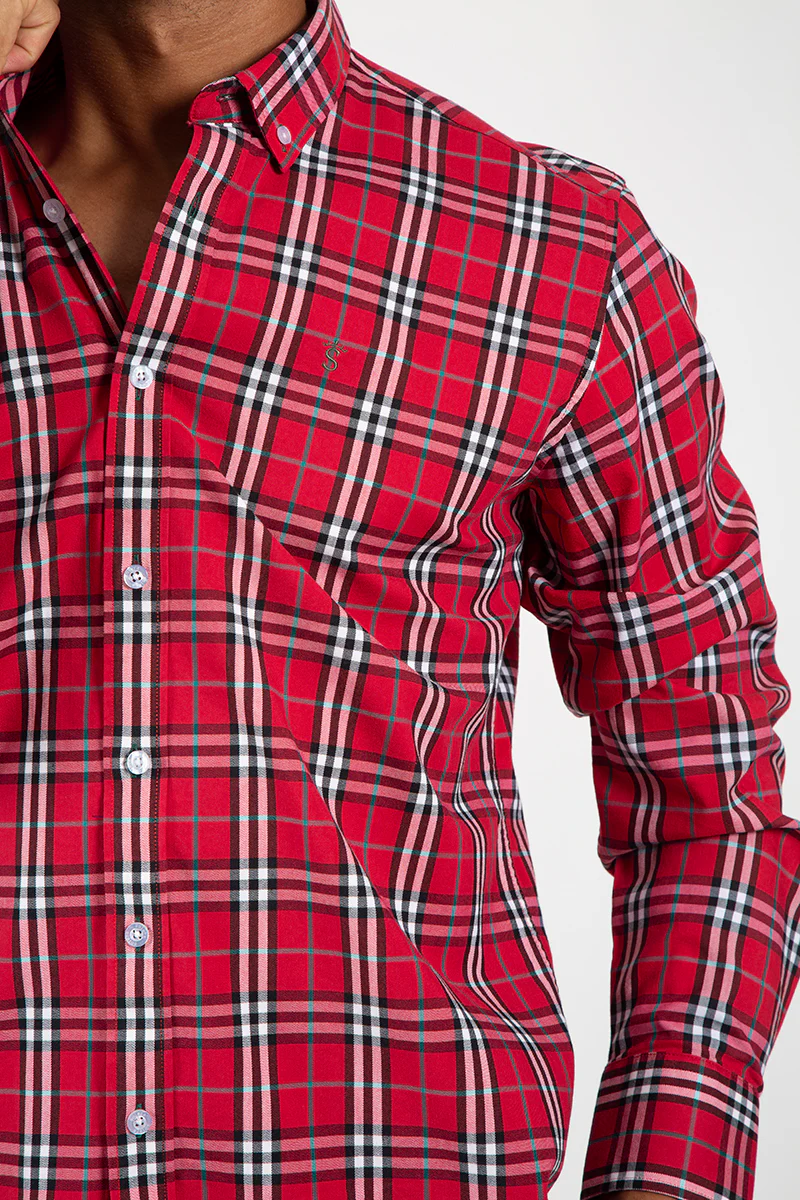 Camisa Rojo cuadros - Image 4