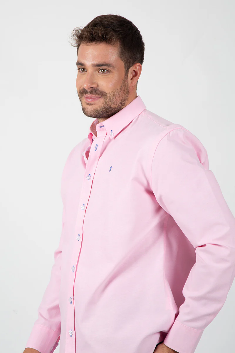 Camisa oxford Rosa - Image 6