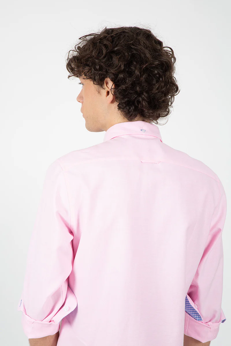 Camisa rosa Oxford - Image 2
