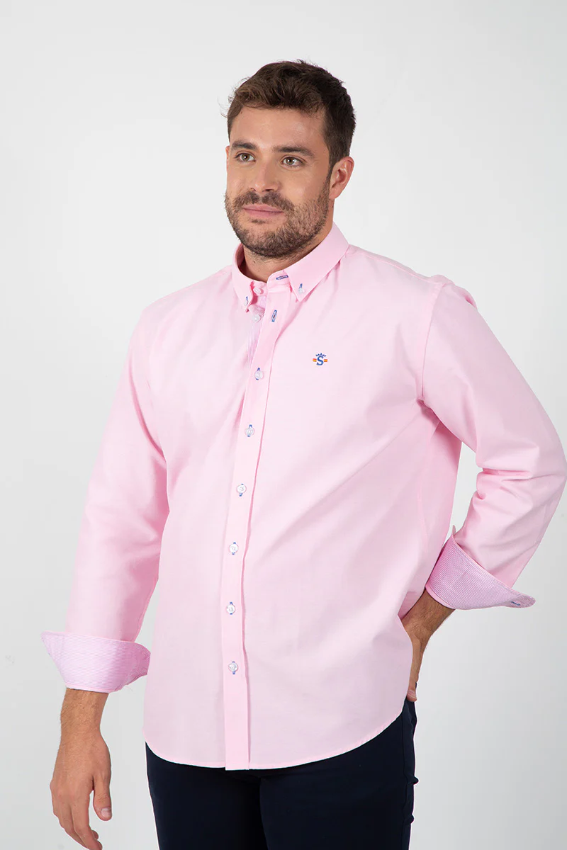Camisa 0xford Rosa - Image 5