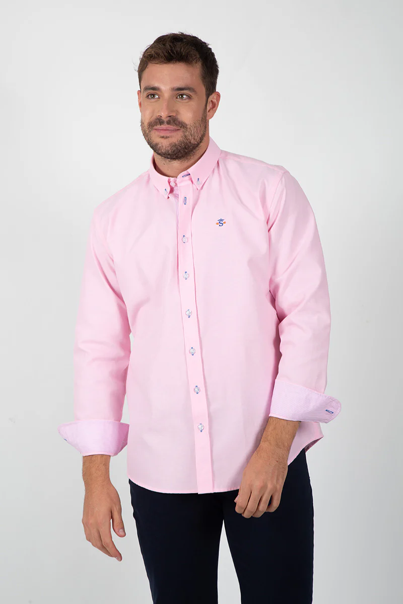 Camisa 0xford Rosa - Image 6
