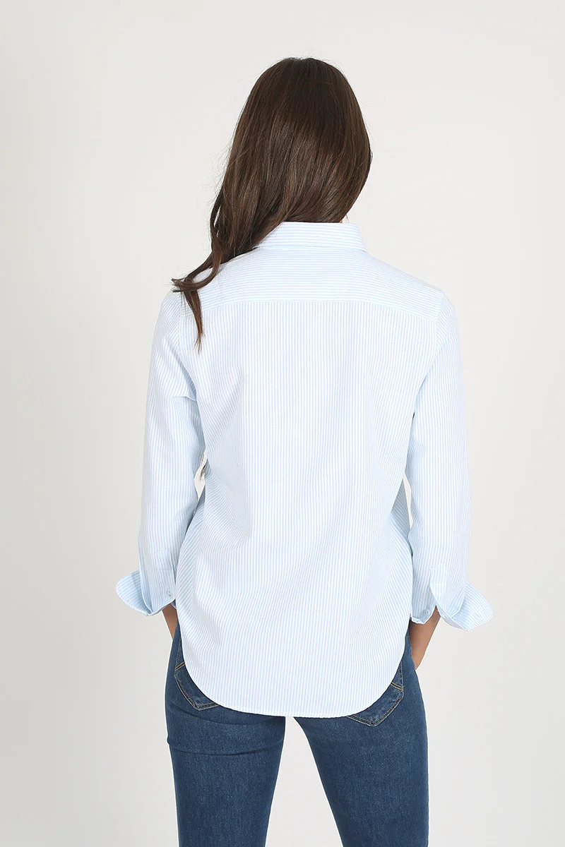 Camisa Suelta Celeste - Image 3