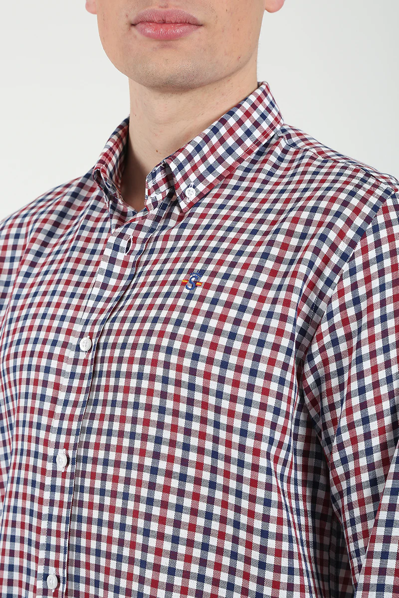 Camisa cuadros basic