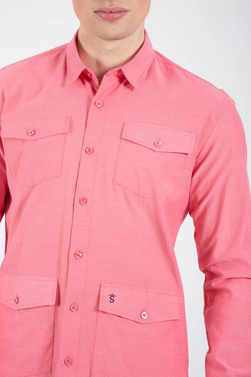 Camisa Guayabera teja - Image 5