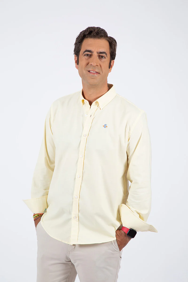 Camisa lino Vainilla