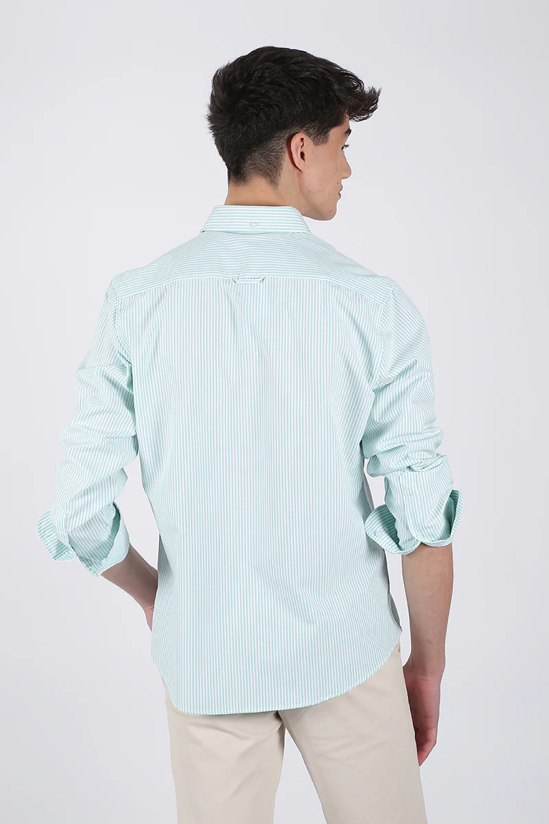 Camisa Rayas Verde - Image 3