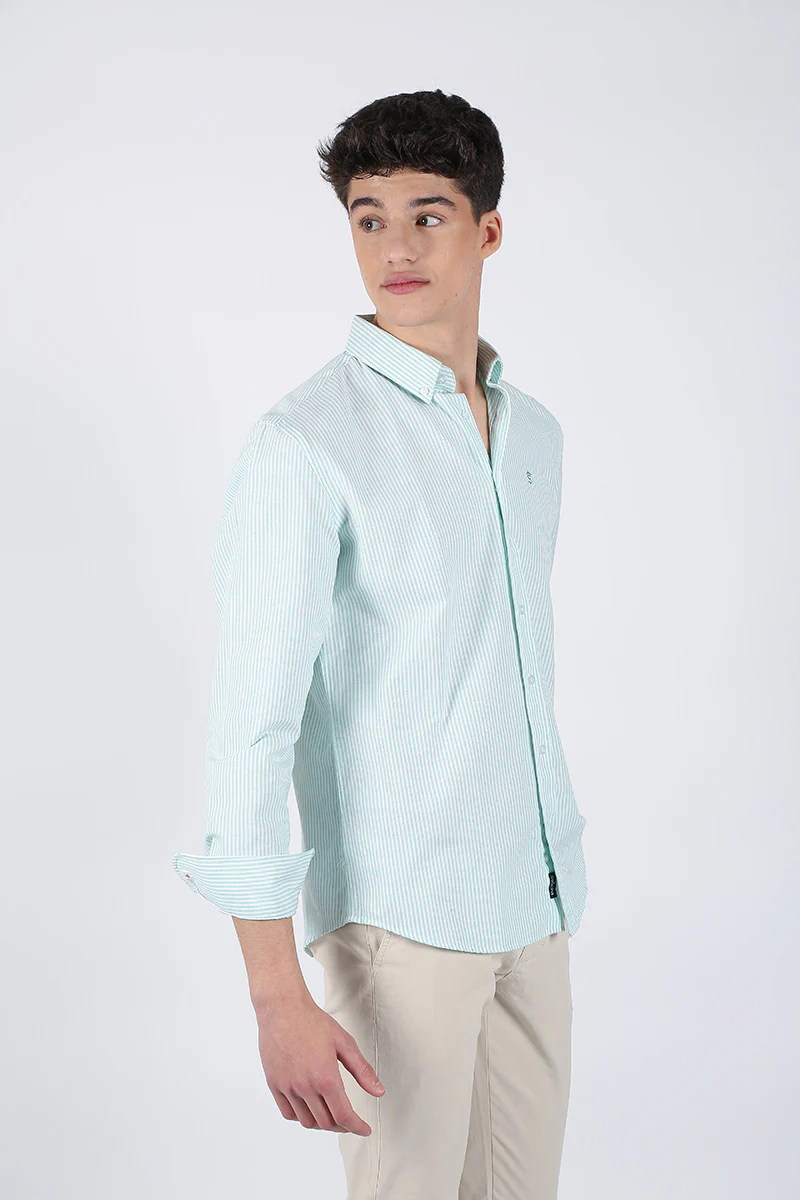 Camisa Rayas Verde - Image 5