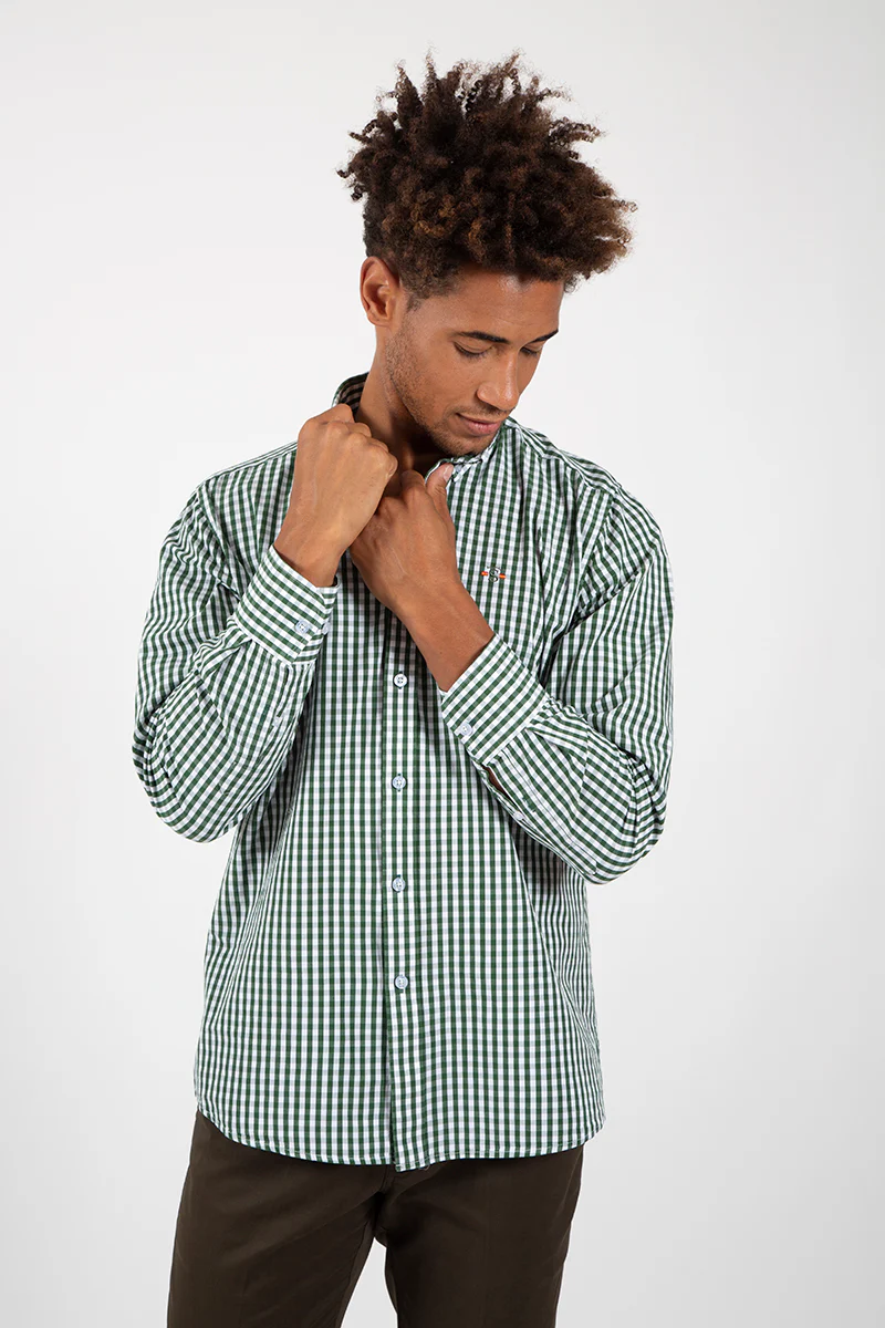 Camisa cuadro Verde - Image 3