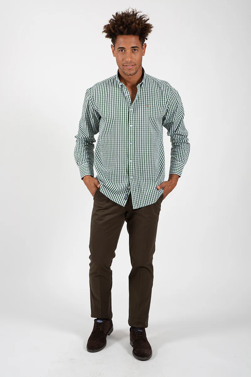 Camisa cuadro Verde - Image 5
