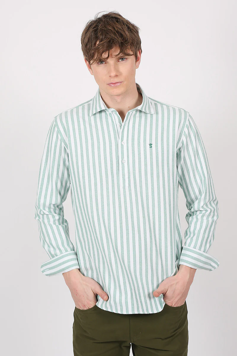 Camisa Polera Verde - Image 2