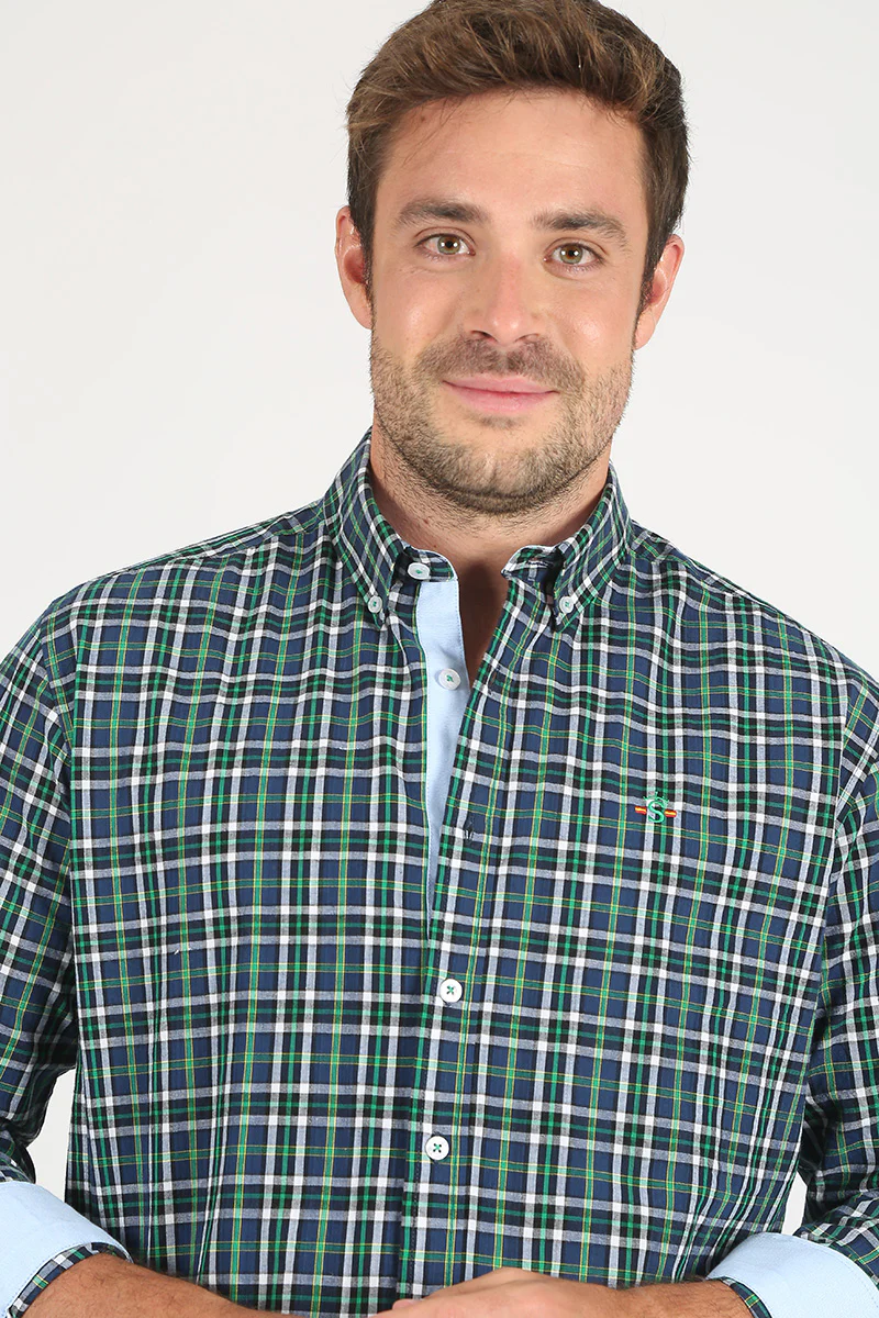 Camisa cuadros Verde - Image 2