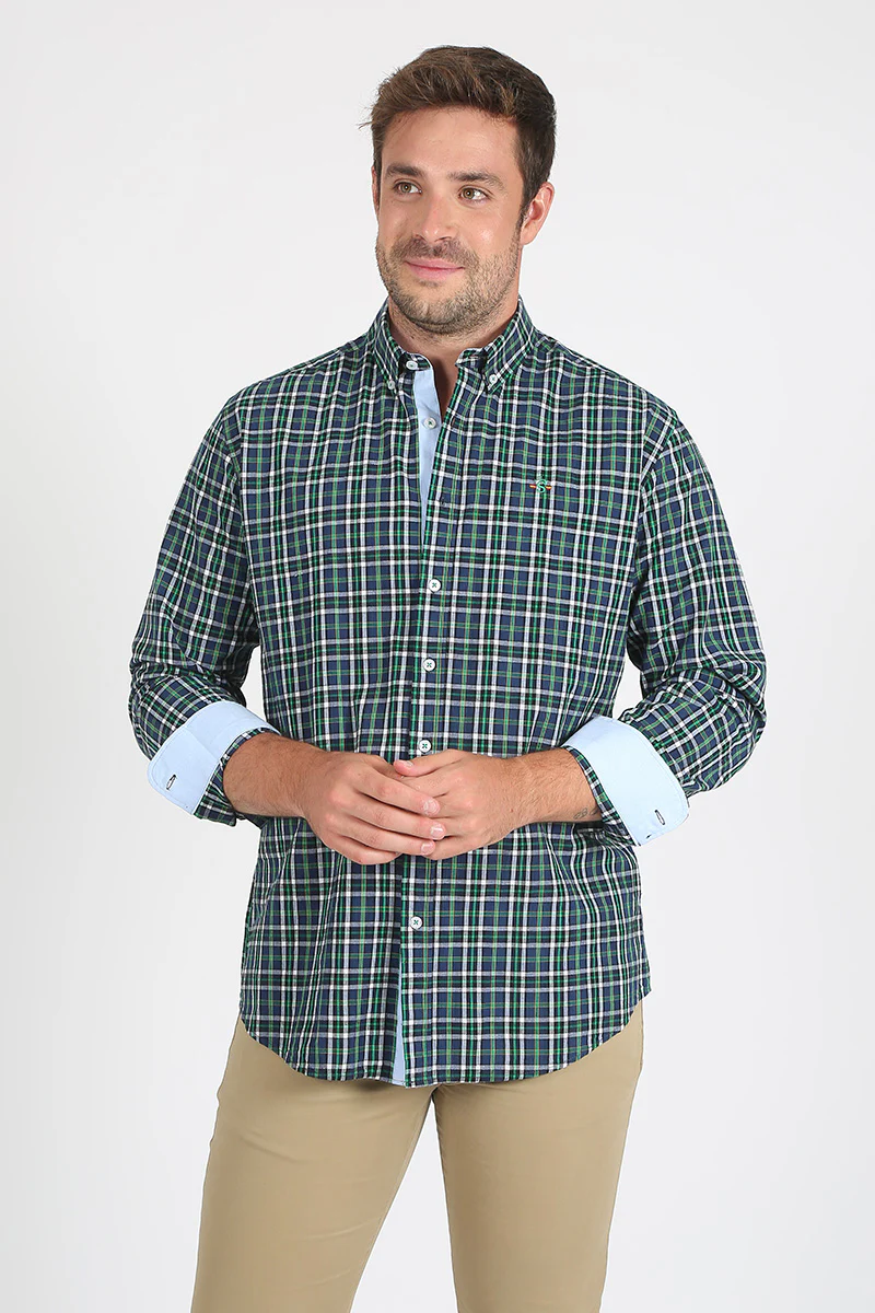 Camisa cuadros Verde - Image 5