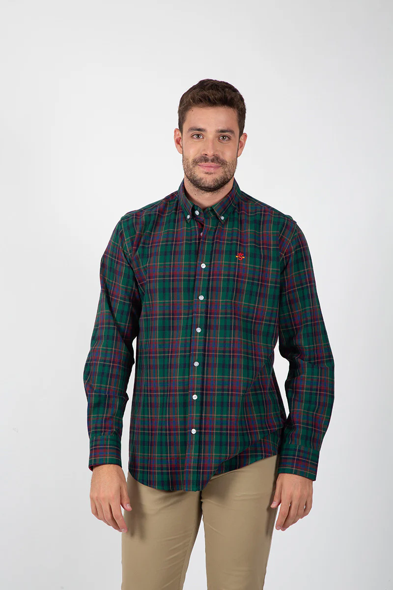 Camisa Verde Botella