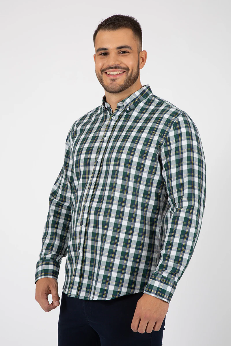 Camisa Verde Botella - Image 3