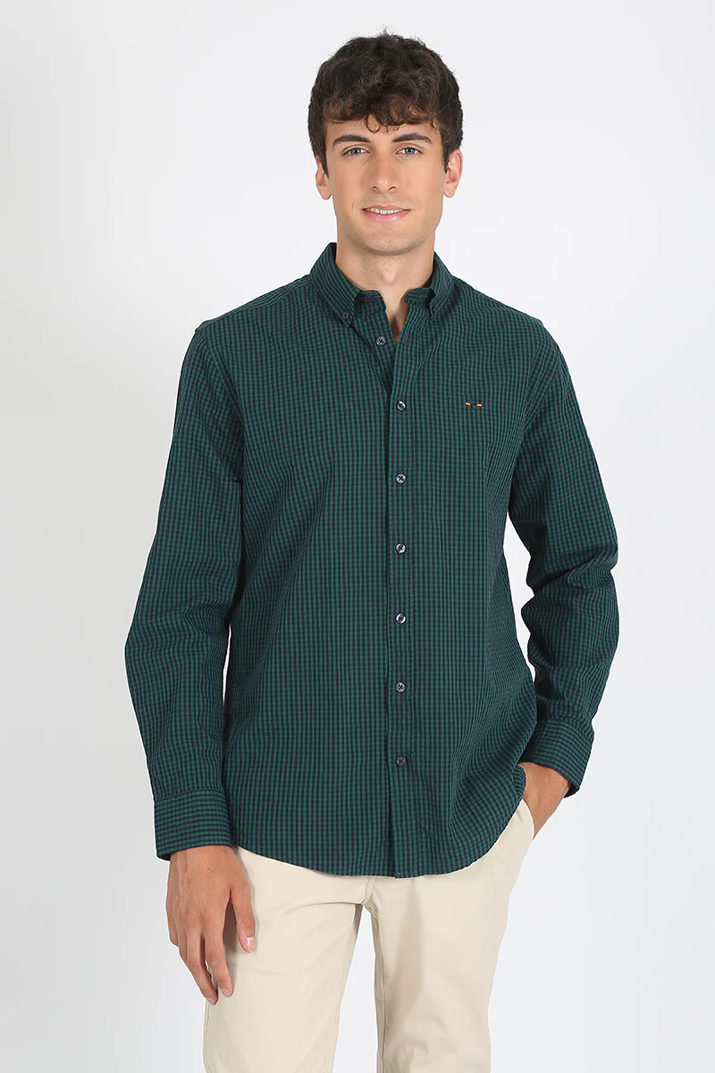 Camisa Verde Botella - Image 4