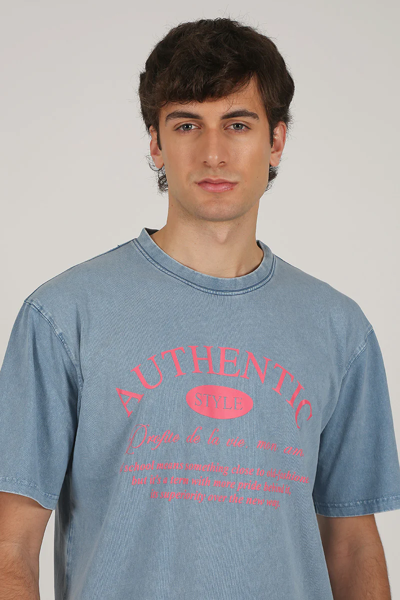 Camiseta Azul
