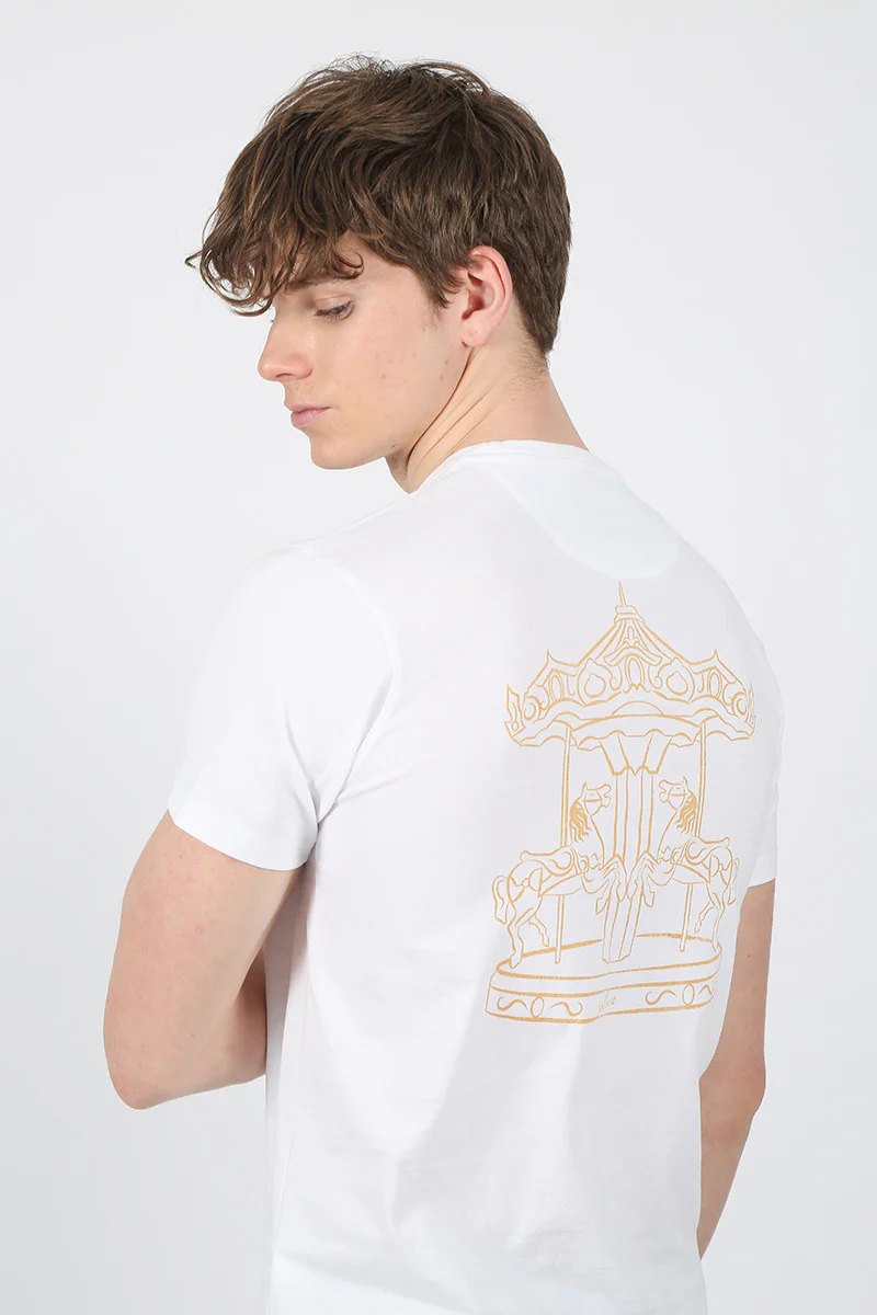 Camiseta Carrusel Blanca - Image 5