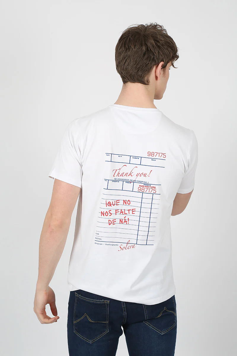 Camiseta Factura