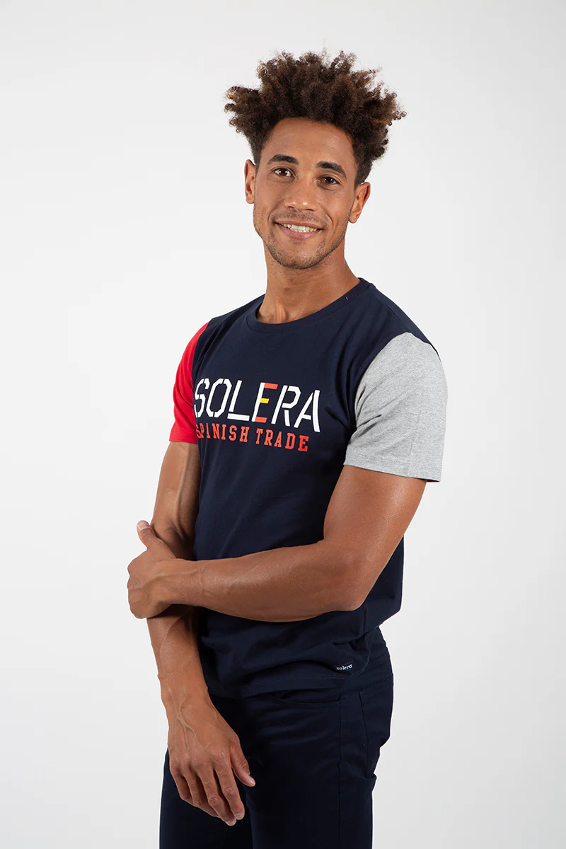Camiseta combi trade Marino