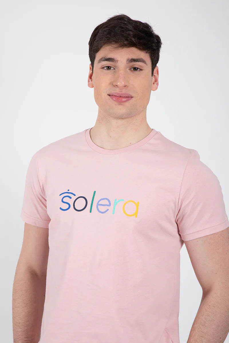 Camiseta rosa