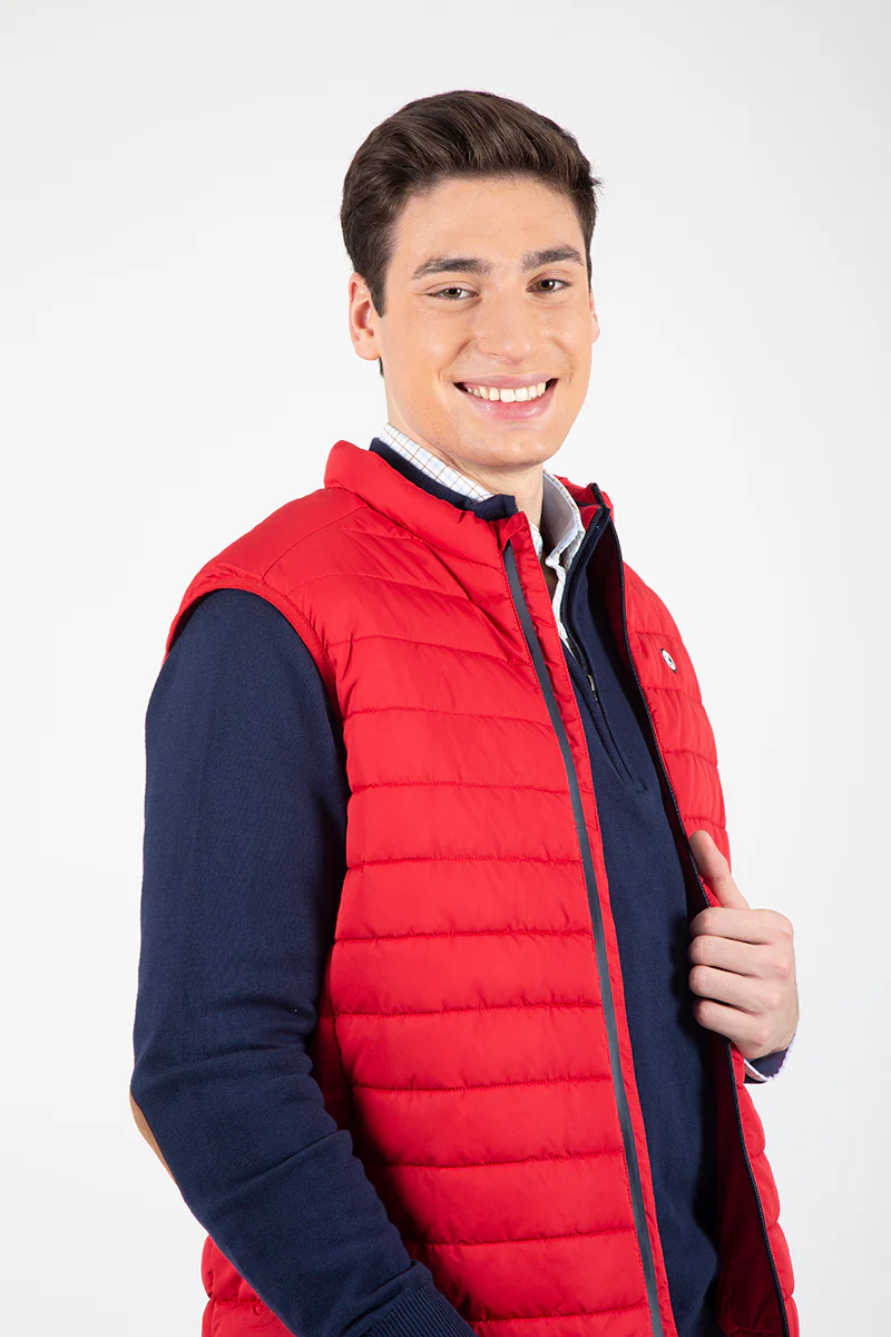 Chaleco Bandas Rojo - Image 4