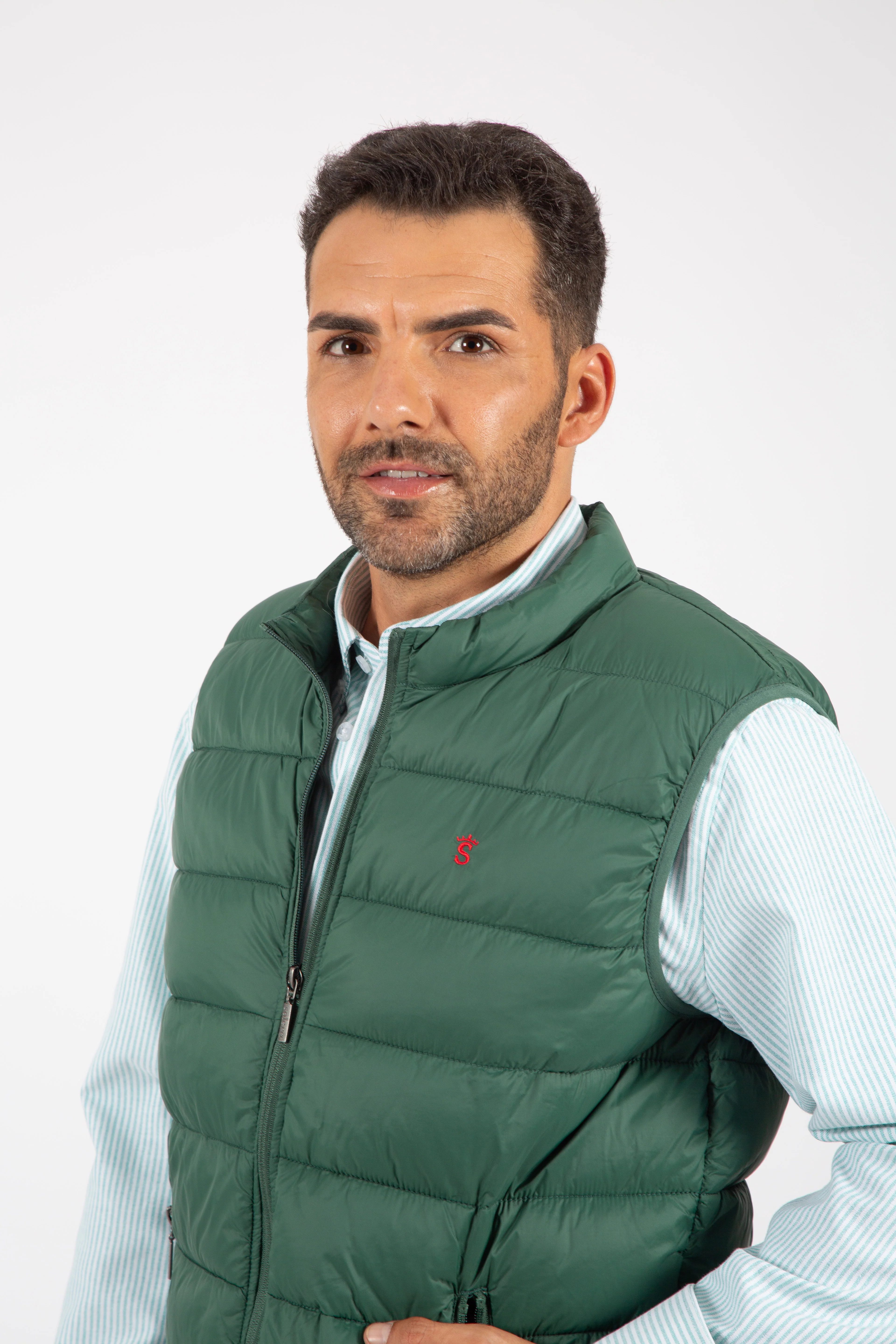 Chaleco Verde Botella - Image 3