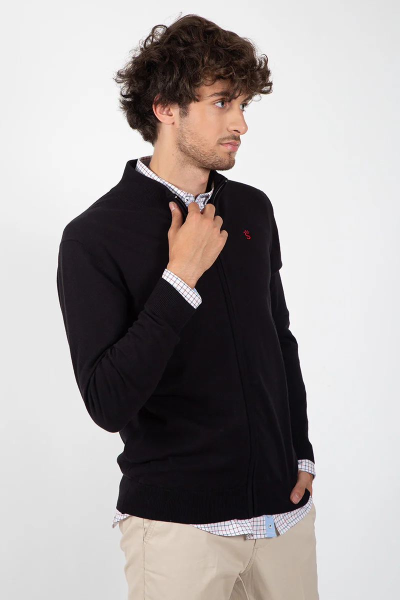 Chaqueta Cremallera Negro - Image 5