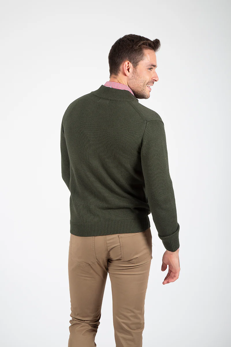 Chaqueta Punto grueso Verde - Image 5