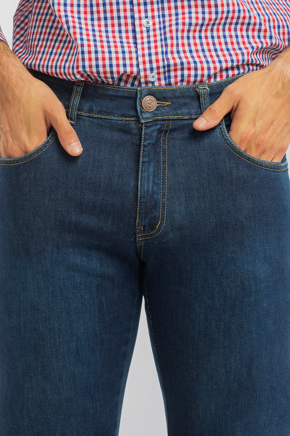 Pantalón tejano Azul Medio - Image 3