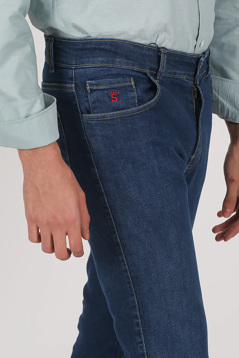 Pantalón tejano Azul Medio - Image 2