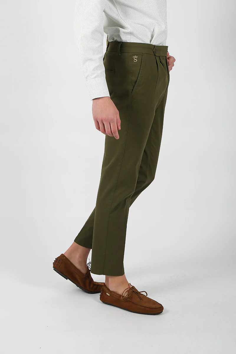 Pantalon Trabilla Kaki - Image 2