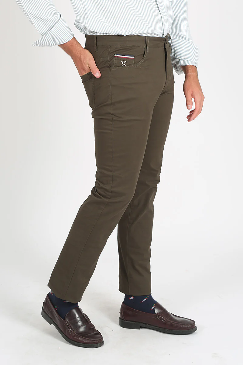 Pantalon bolsillos Kaki - Image 3