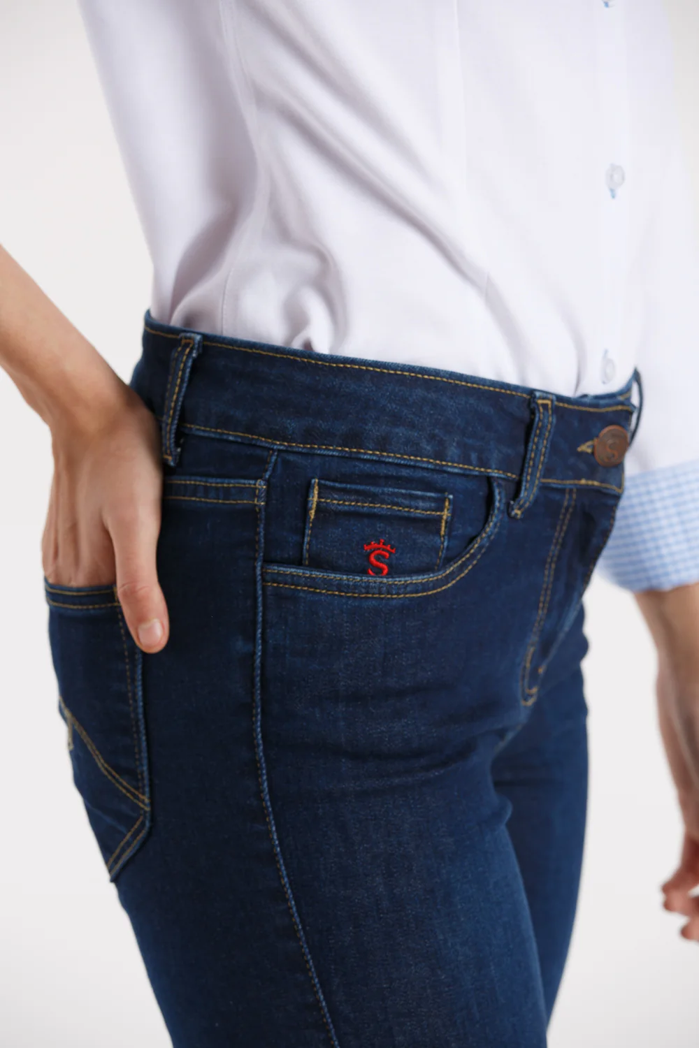 Pantalon Tejano oscuro - Image 5