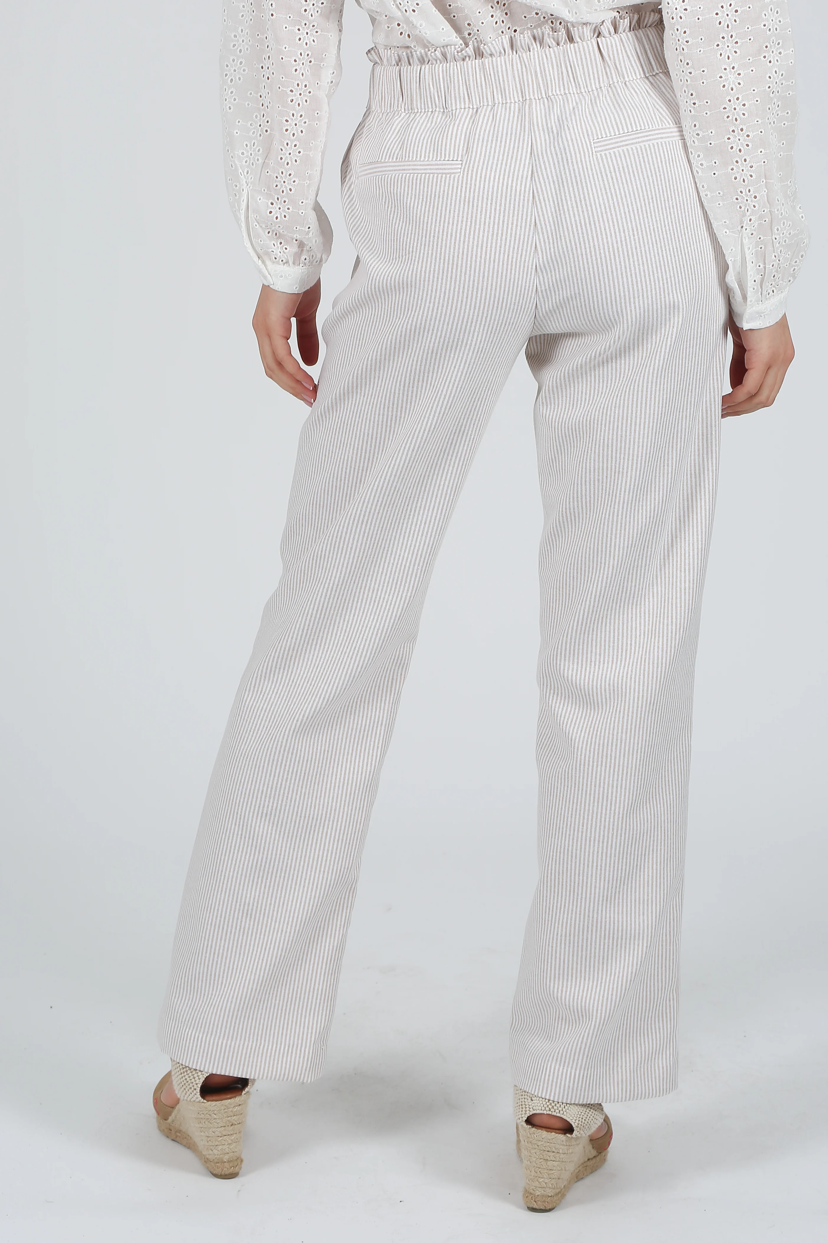 Pantalón rayas Tostado - Image 5