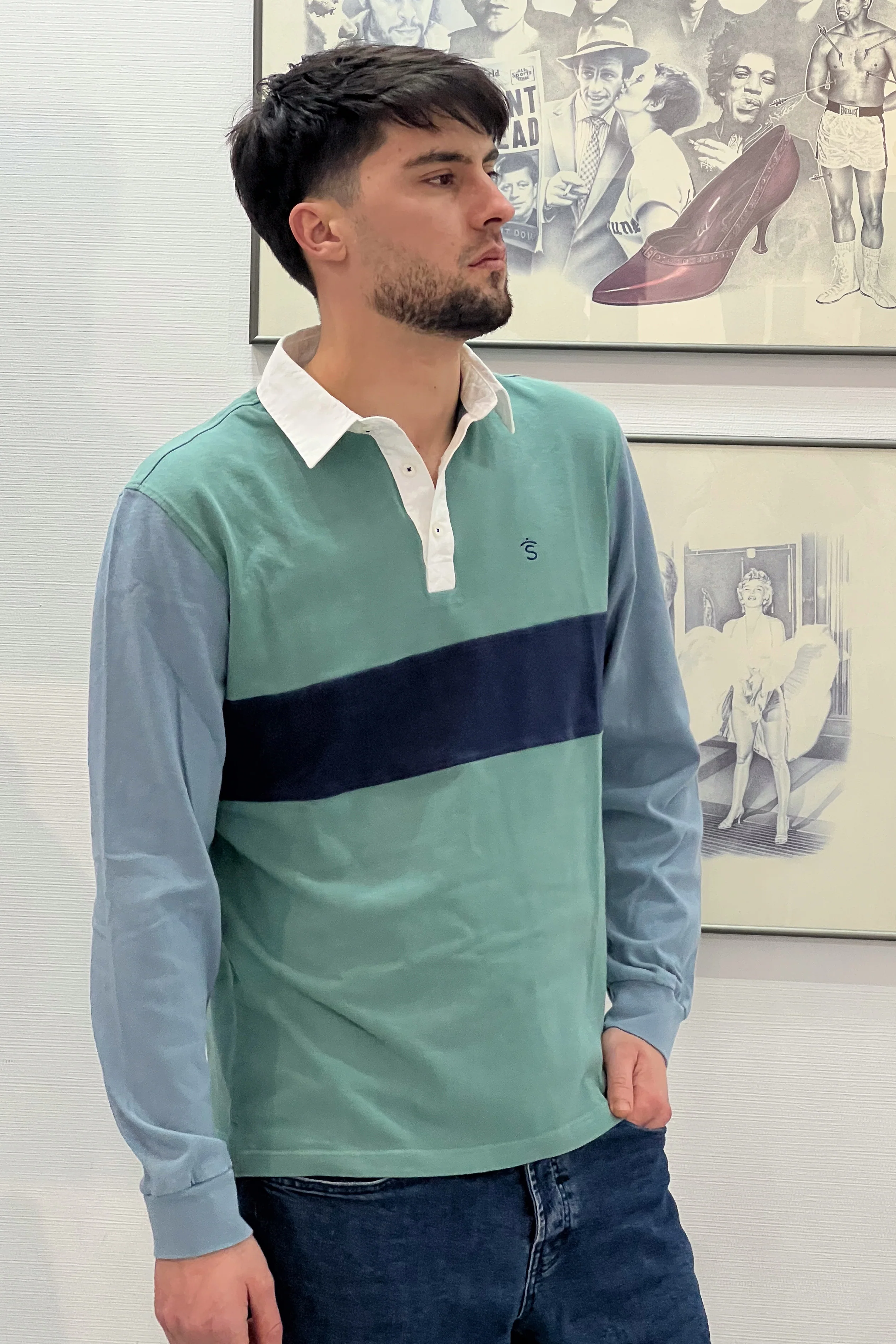 Polo Azul