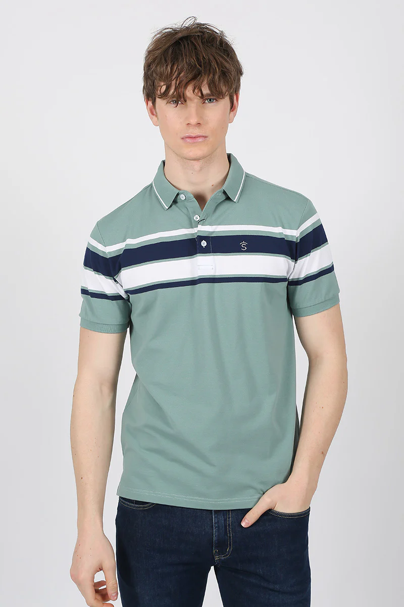 Polo Verde Rayas - Image 3