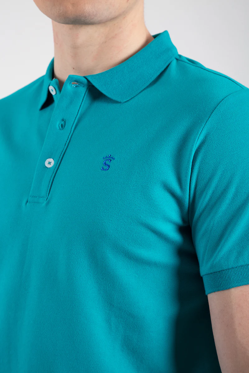 Polo turquesa