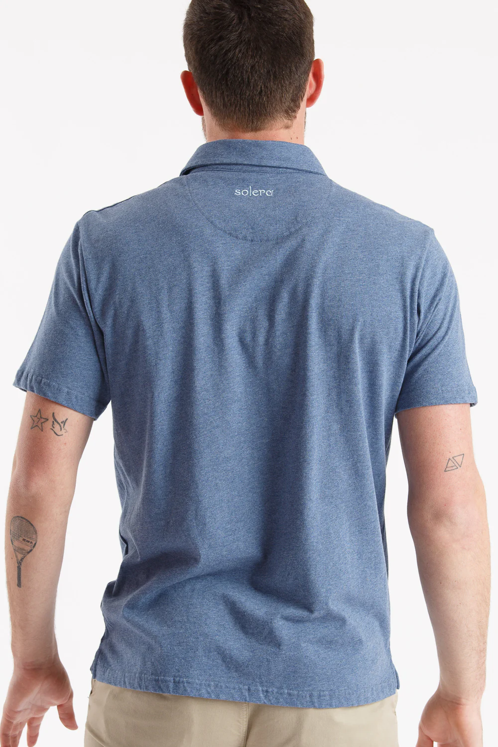 Polo azul melange - Image 10
