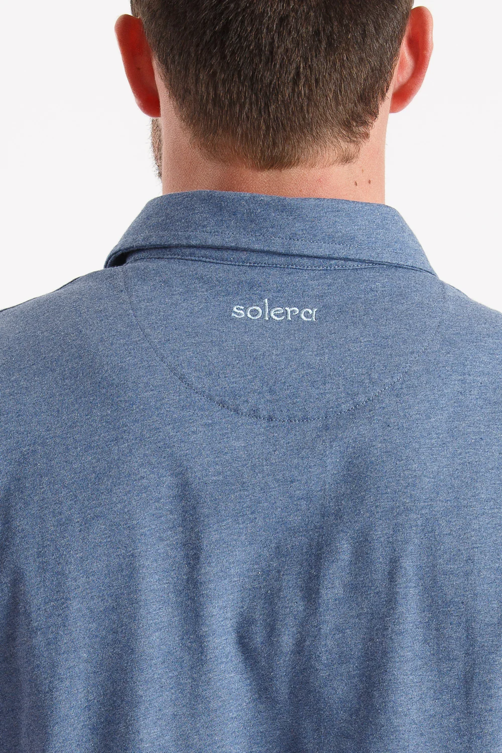 Polo azul melange - Image 11