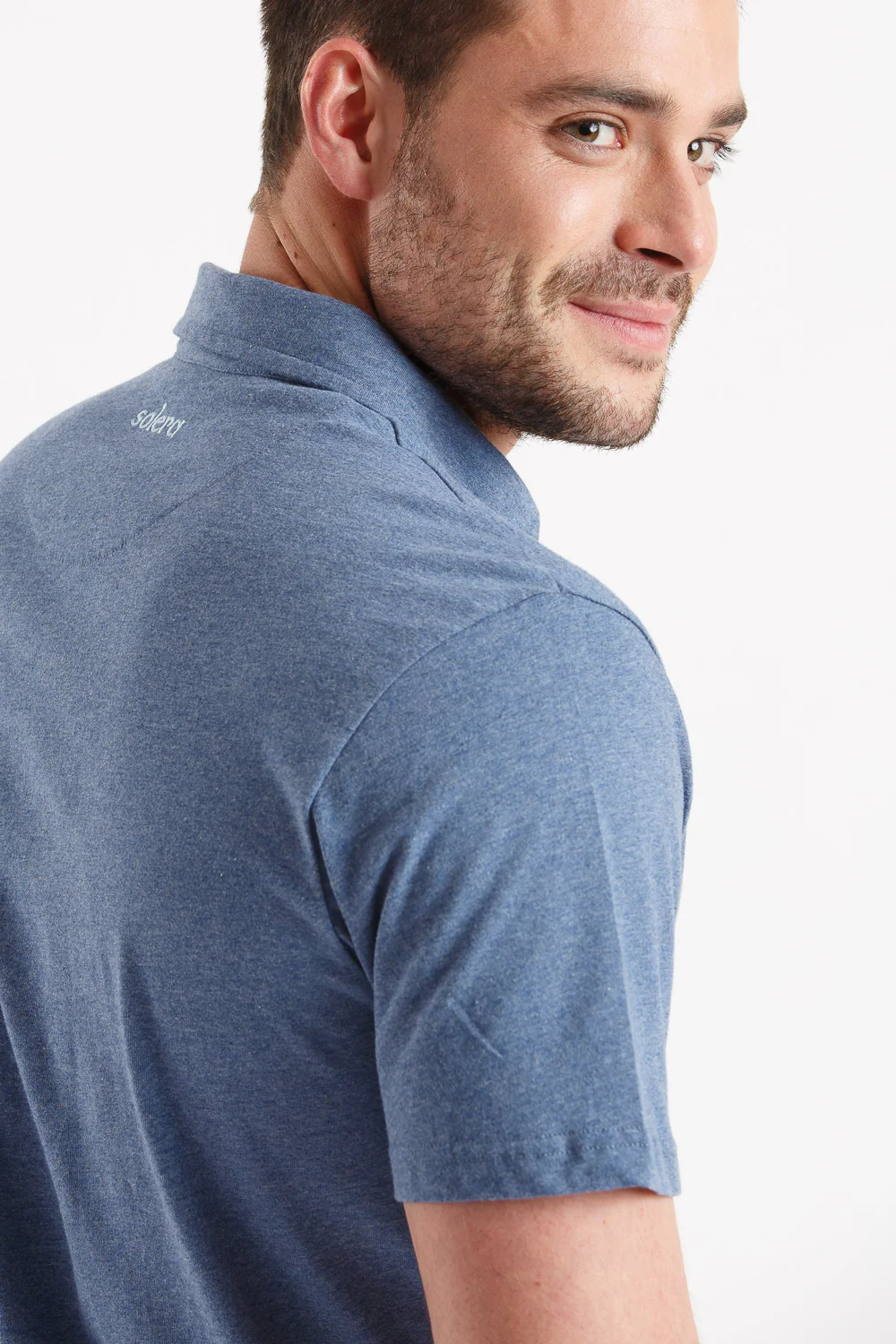 Polo azul melange - Image 13